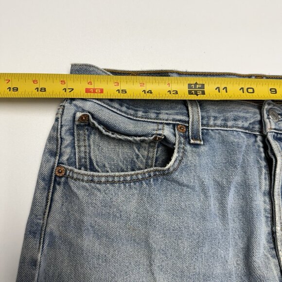 Vintage Levi’s 501 Jeans Mens 36x30 (34x28.5) Button Fly Denim Mexico 501-0193 - Picture 15 of 16